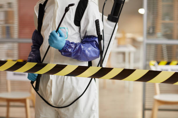 Professional Sewage Cleanup technician working in Stockbridge, GA